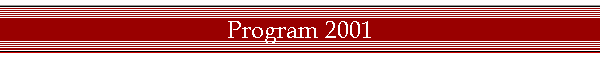 Program 2001